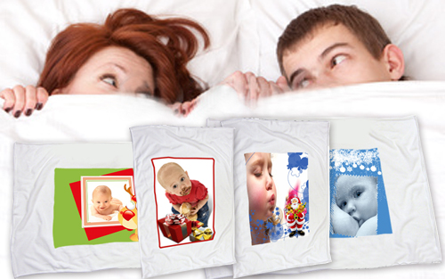 Coperta in pile personalizzabile con foto e grafiche natalizie